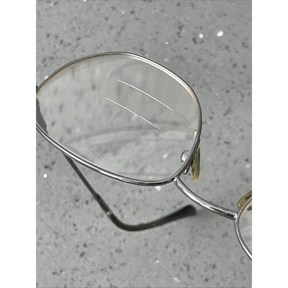 Brooks Brothers BB 189 1081 Silver Eyeglasses Frames ONLY 50-19 135 Italy Unisex